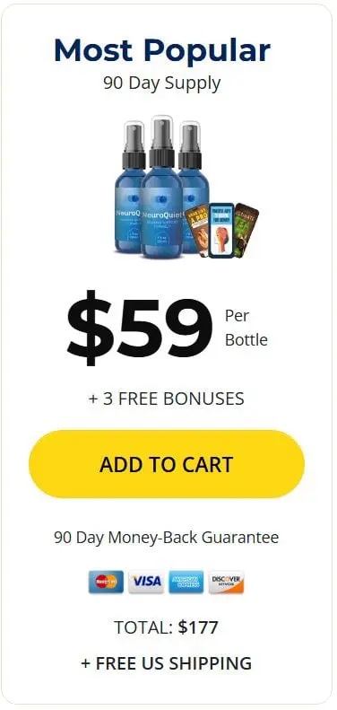 NeuroQuiet buy - three